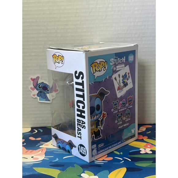 Funko Pop! Disney: Stitch in Costume - Beauty and The Beast, Stitch as Beast - Picture 7 of 13